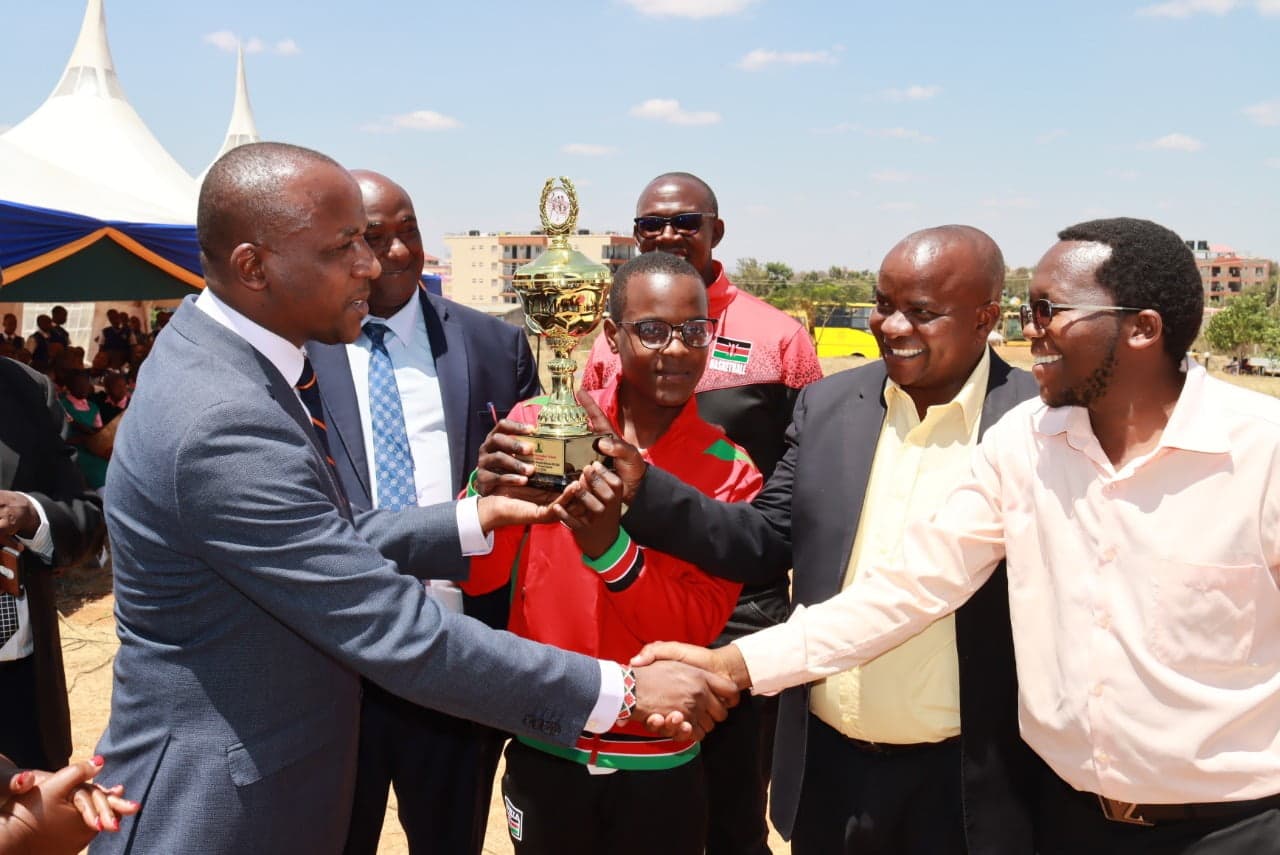 Makueni girl honoured by Governor after emerging second in East Africa games