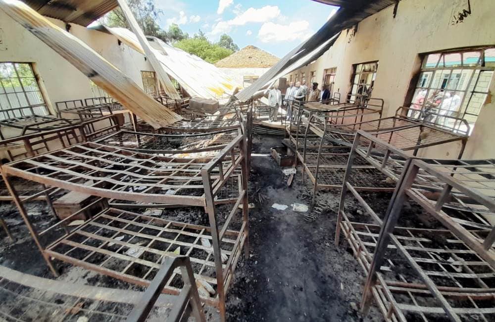 County Gov’t donates Ksh. 336,000 to school after fire incident image 1