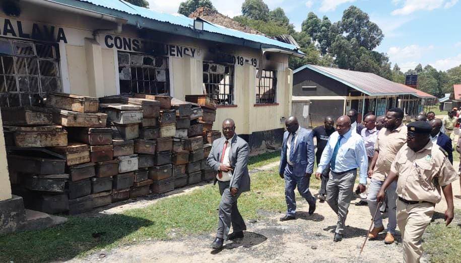 County Gov’t donates Ksh. 336,000 to school after fire incident