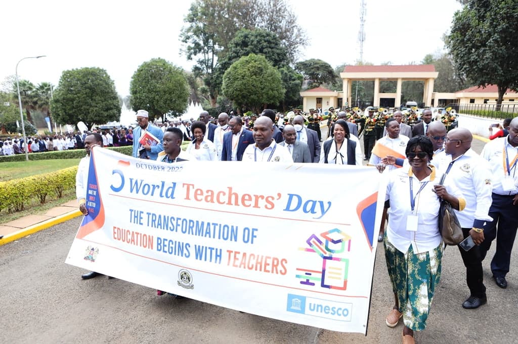 KUPPET boss says teachers happy to teach despite burning issues