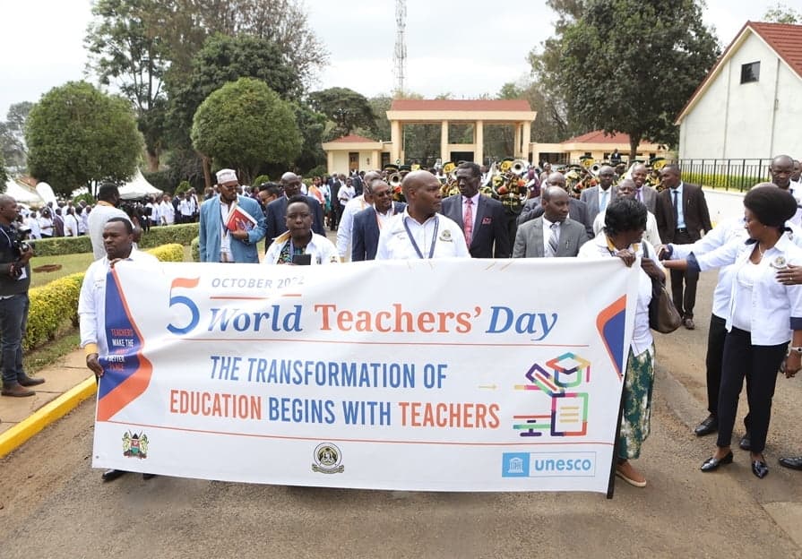 List of the 264 teachers feted by TSC on World Teachers’ Day