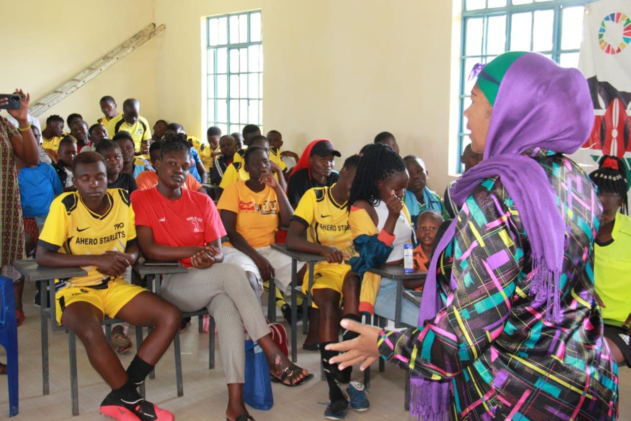 NGO out to empower female students in Kisumu through soccer image 1
