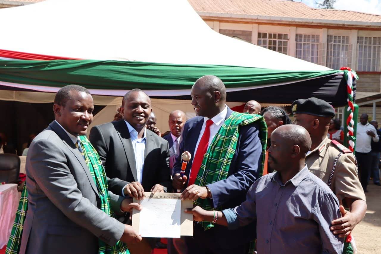 Ngong’ new civil registration office godsend for Kajiado North residents