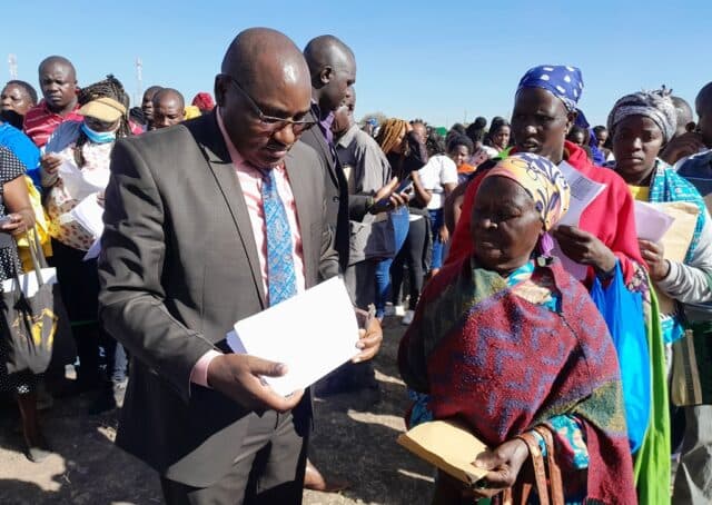 Parents turn up in masses for share of Ksh 50M bursary funds image 1