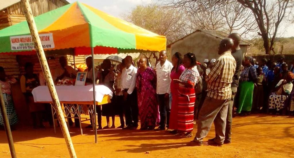 Emotions run high during burial of defiled minor