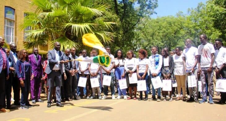 44 Uasin Gishu students flagged off to Finland for varsity studies