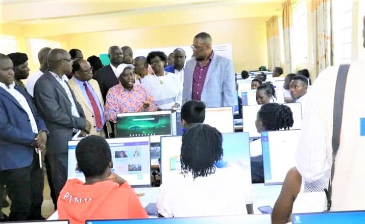 CS Owalo launches Jitume digital lab at Rongo University image 1