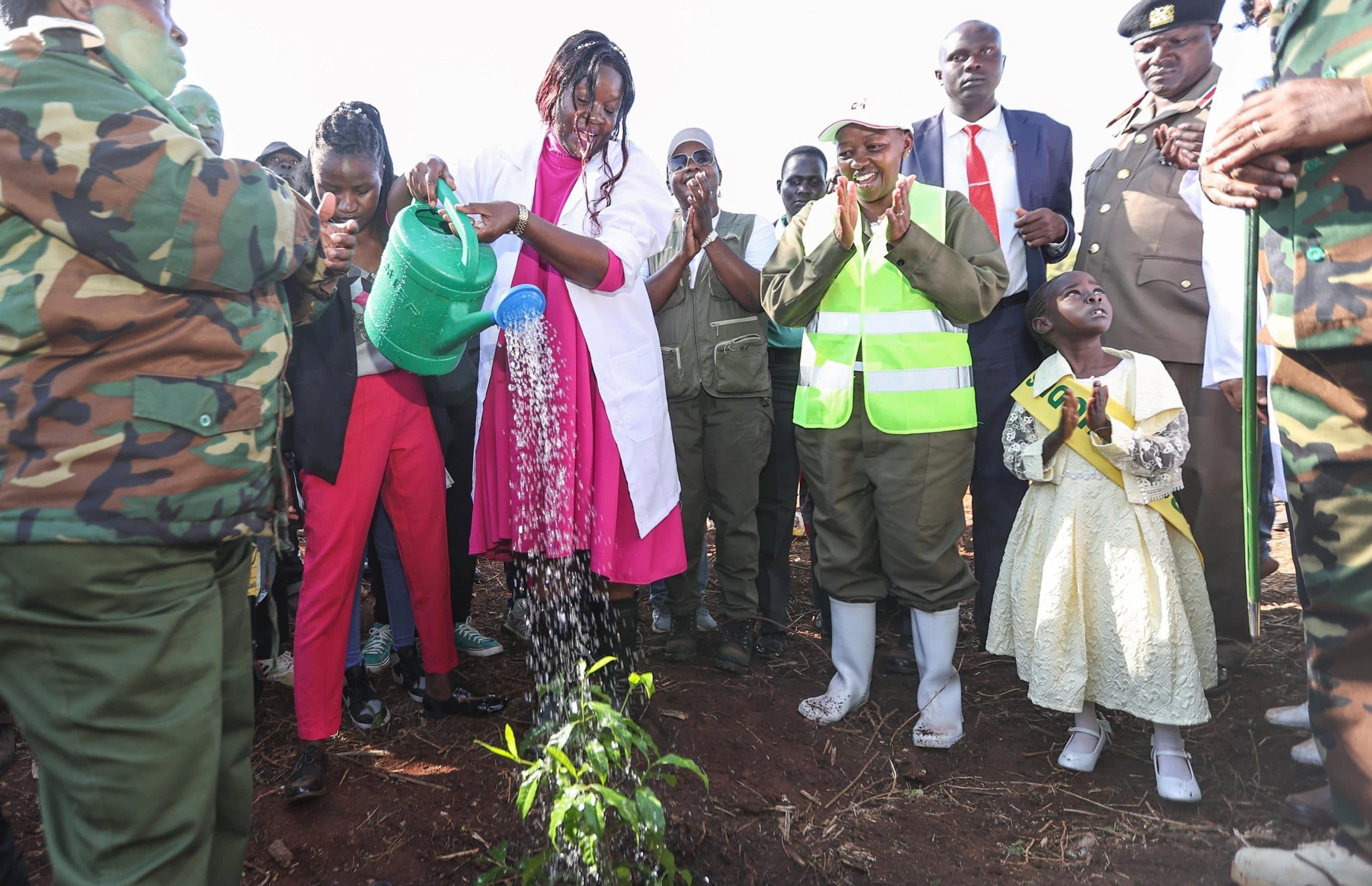 First Lady donates fruit tree seedlings to schools to boost nutrition, afforestation