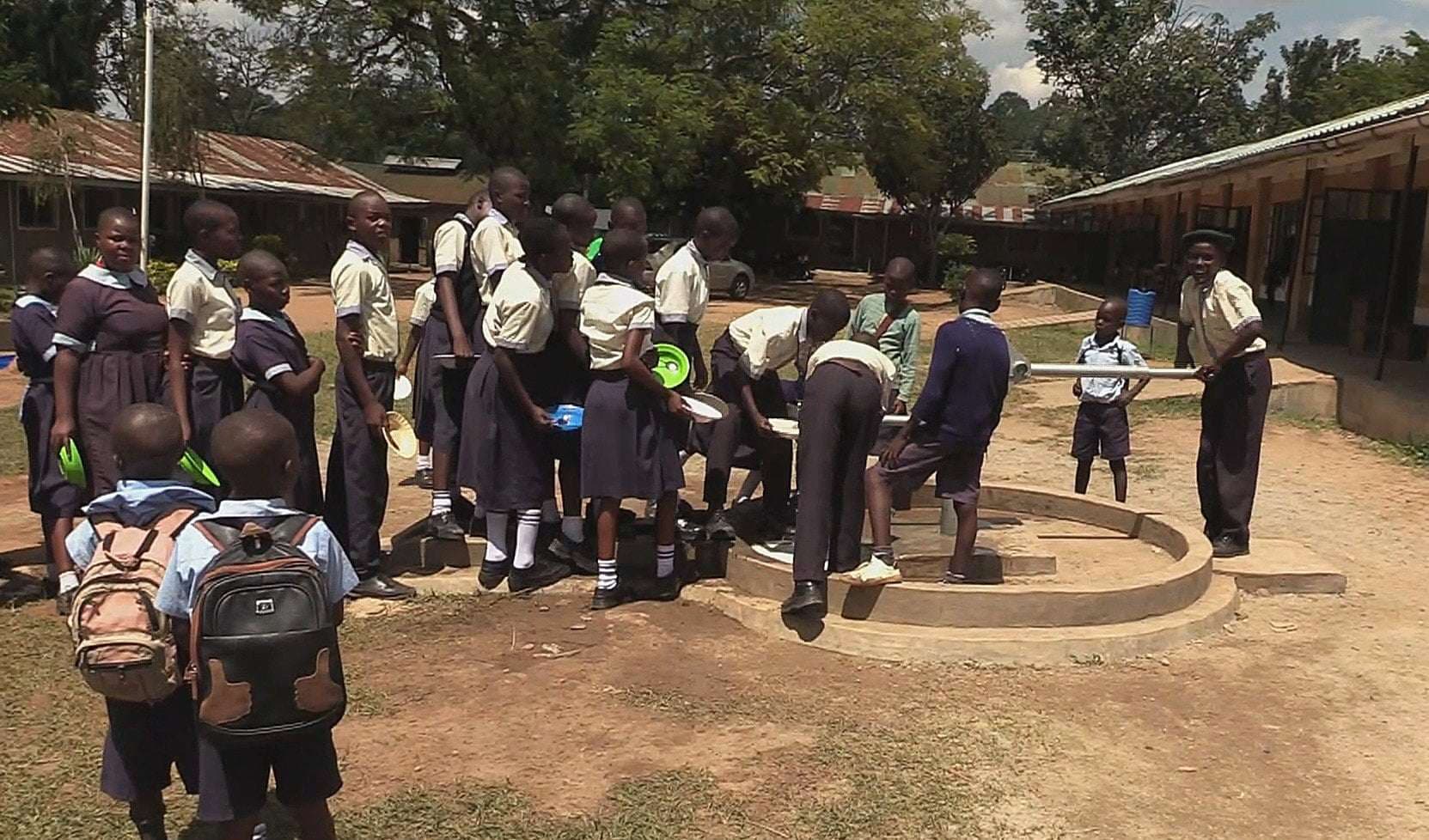School in Kakamega elated after launching water project