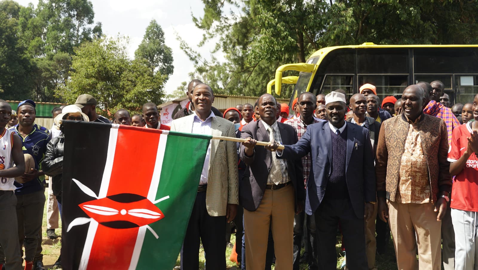 Raise our flag higher Uasin-Gishu CDE tells school teams headed for the regionals