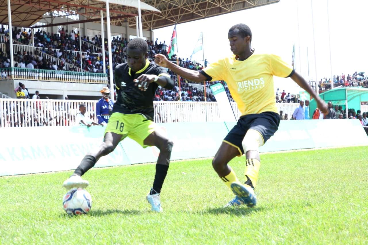 Shanderema keeps their national football title contention alive in school games