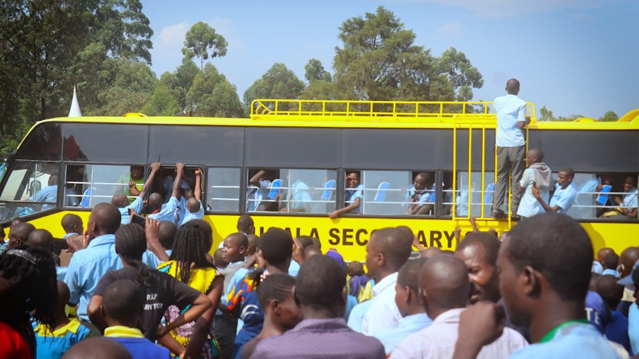 Joy as MP gifts school with Bus, new classrooms