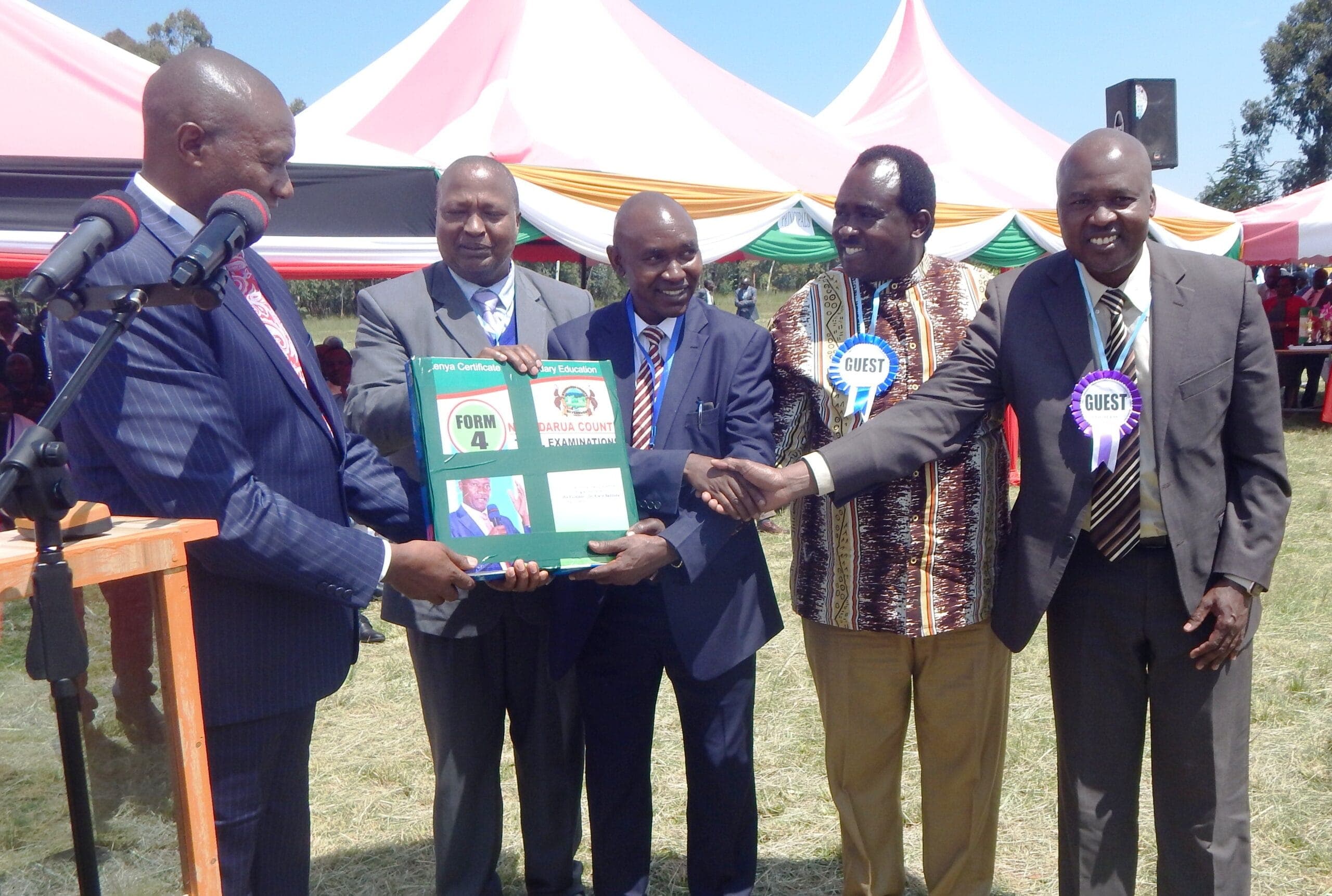 Education stakeholders in Nyandarua hold hands to boost education standards