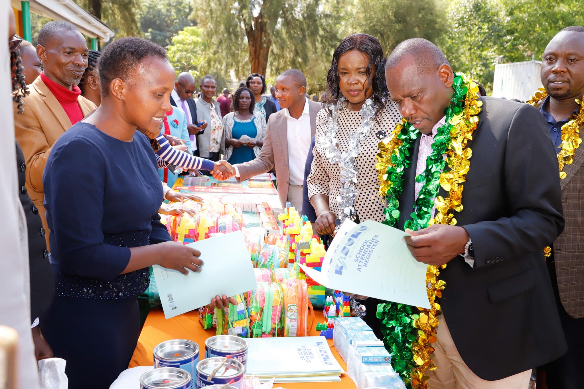 Governor Bii releases Ksh 22M learning materials to ECDE centres