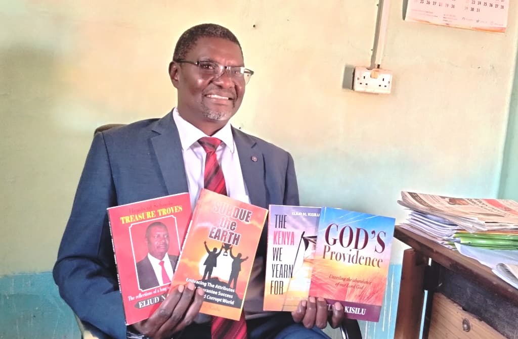 Eliud Kisilu; the head teacher who has time to author books