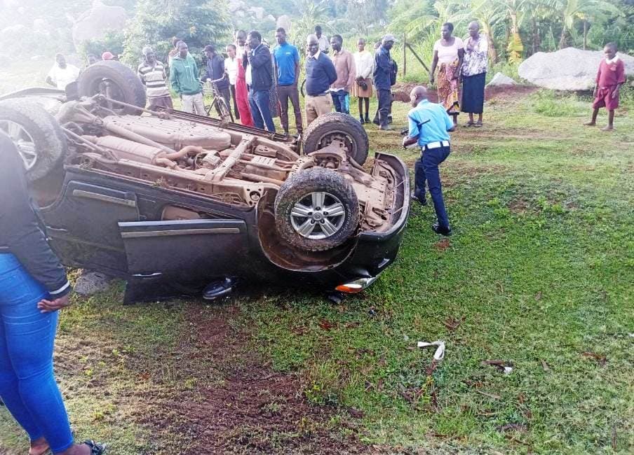 BREAKING NEWS! KNUT Secretary General Collins Oyuu involved in grisly accident image 1