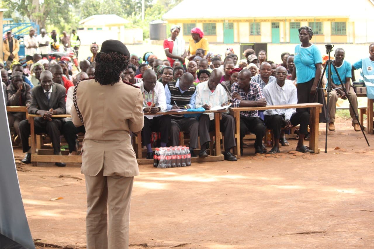 ACC rolls sleeves to fight teenage pregnancies, GBV in Kakamega image 1