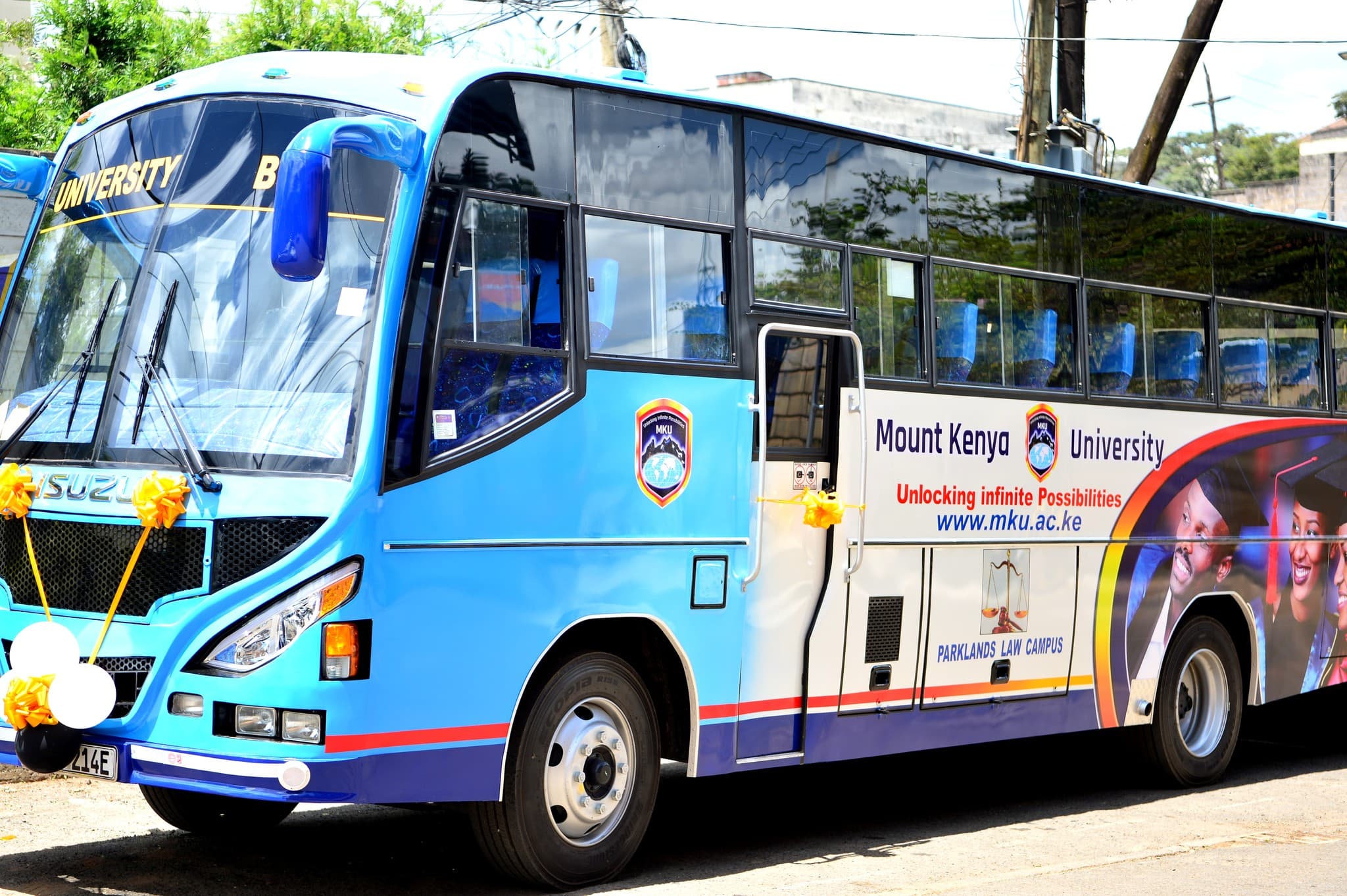 MKU Parklands Law Campus acquires new bus