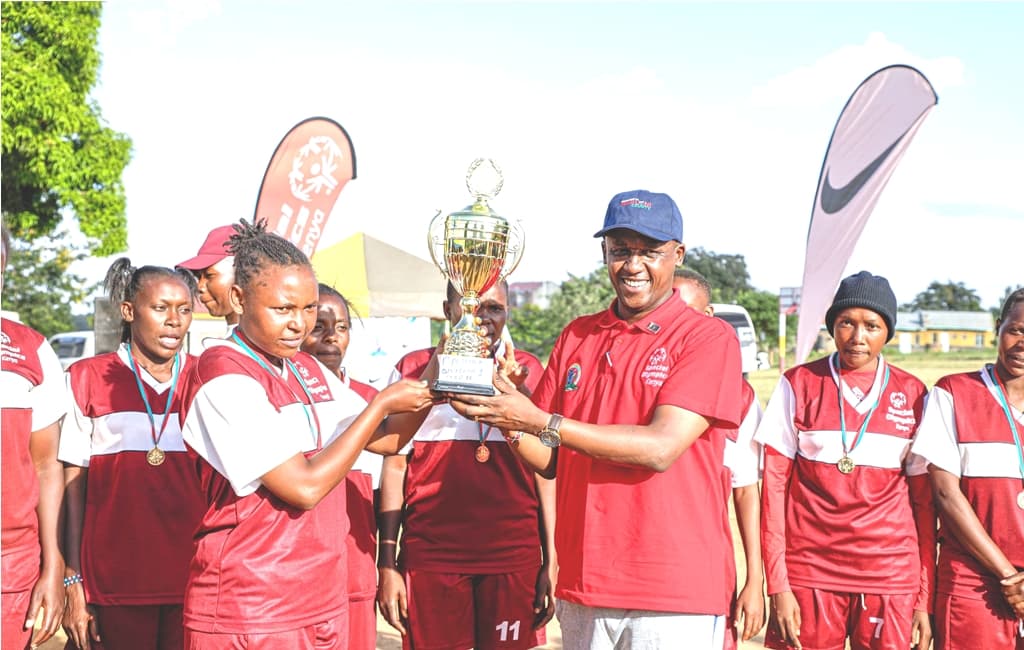 Kibwezi West Girls win Unified Sports football tourney