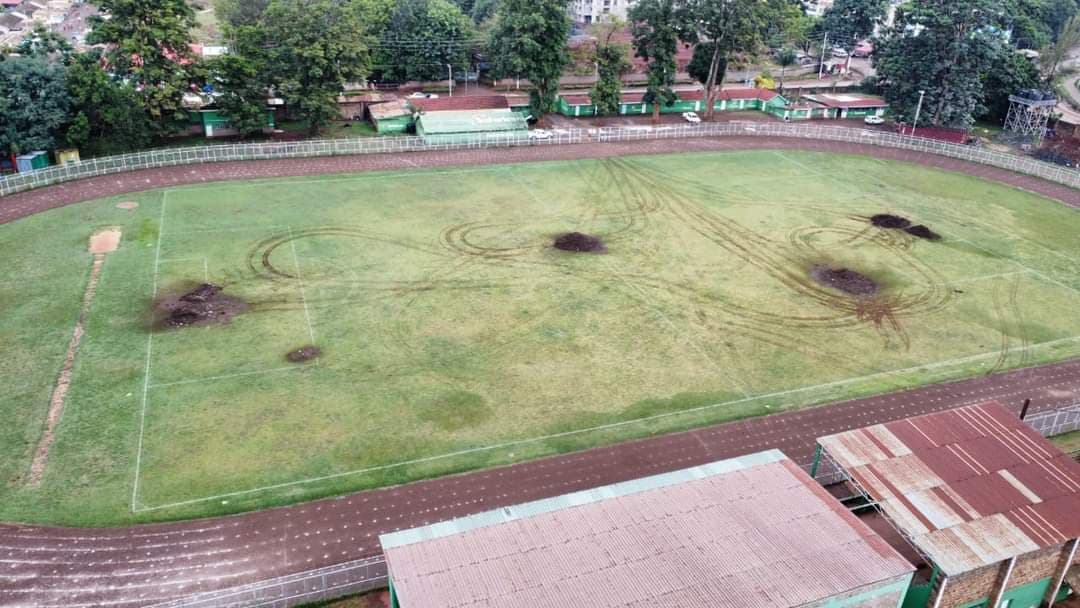 Cow dung dumped at Thika Stadium ahead of football tournament finals