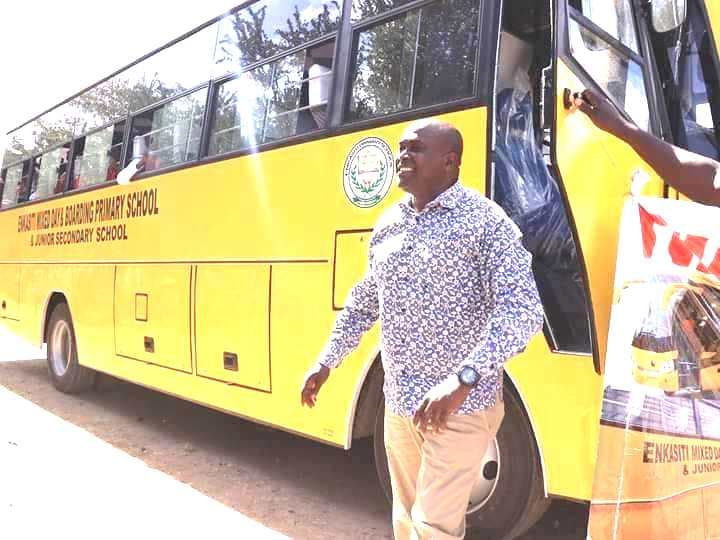 President Ruto donates bus to Enkasiti Primary in Kitengela