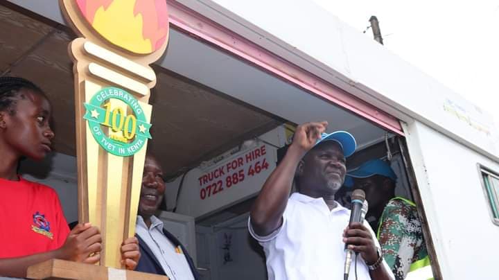 Mt Kenya East TVETs mark 100 years as torch reaches region