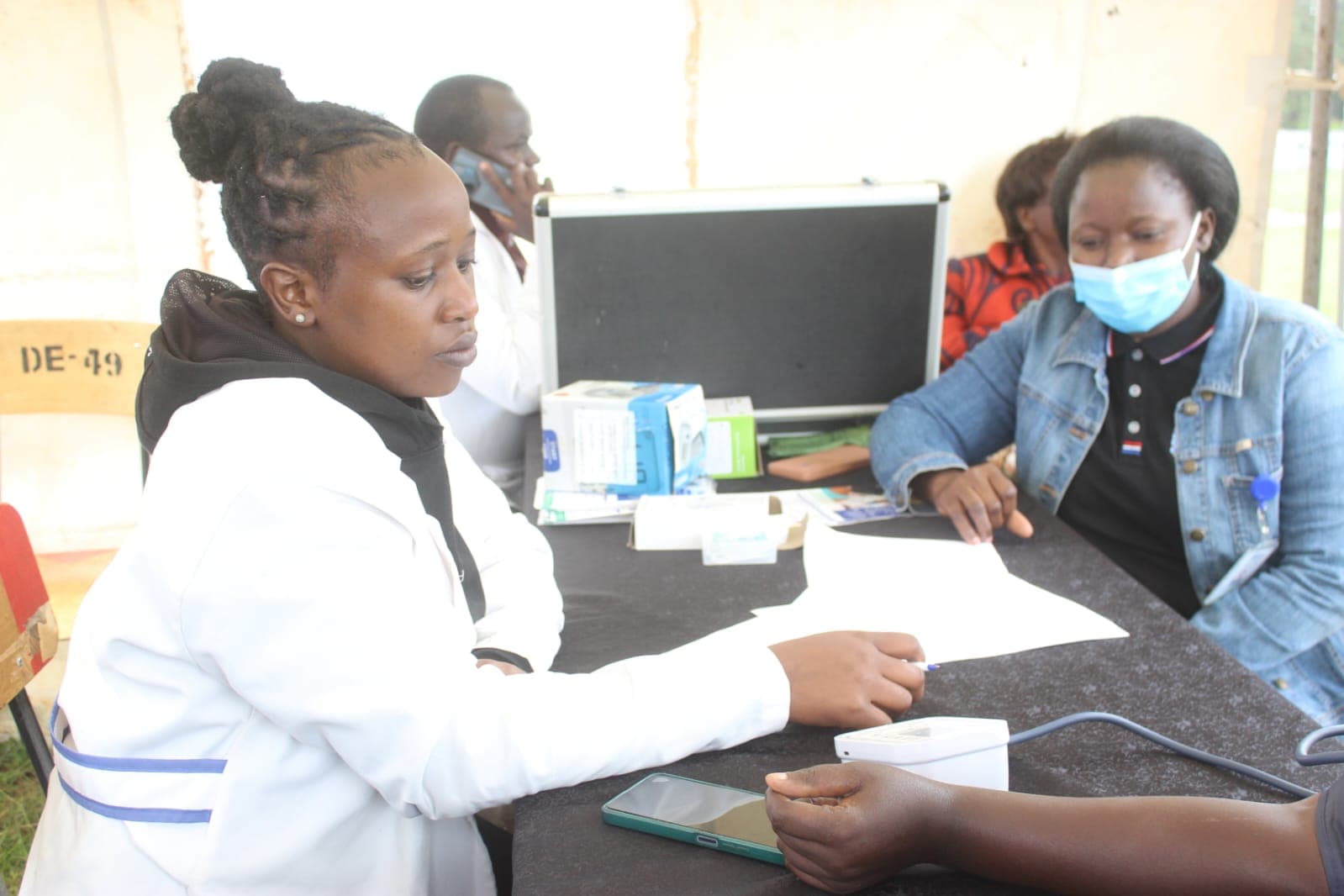 Teachers in Elgeiyo Marakwet get free medical check-ups courtesy of Minet image 1