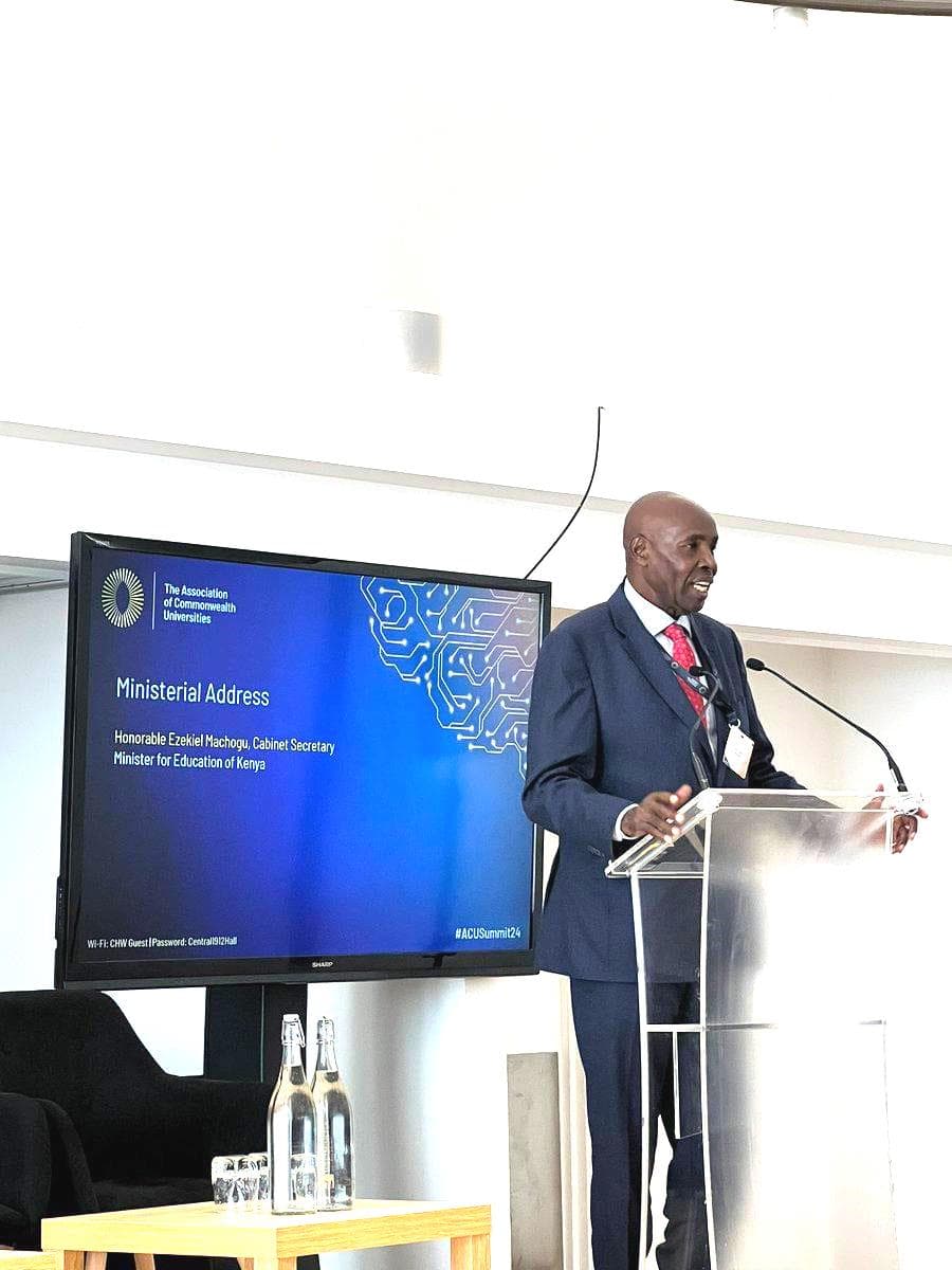 Machogu asks countries to build education systems around climate change issues