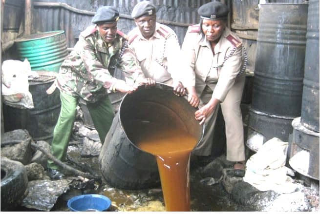 Thousands of litres of busaa, chang’aa destroyed in Kisii