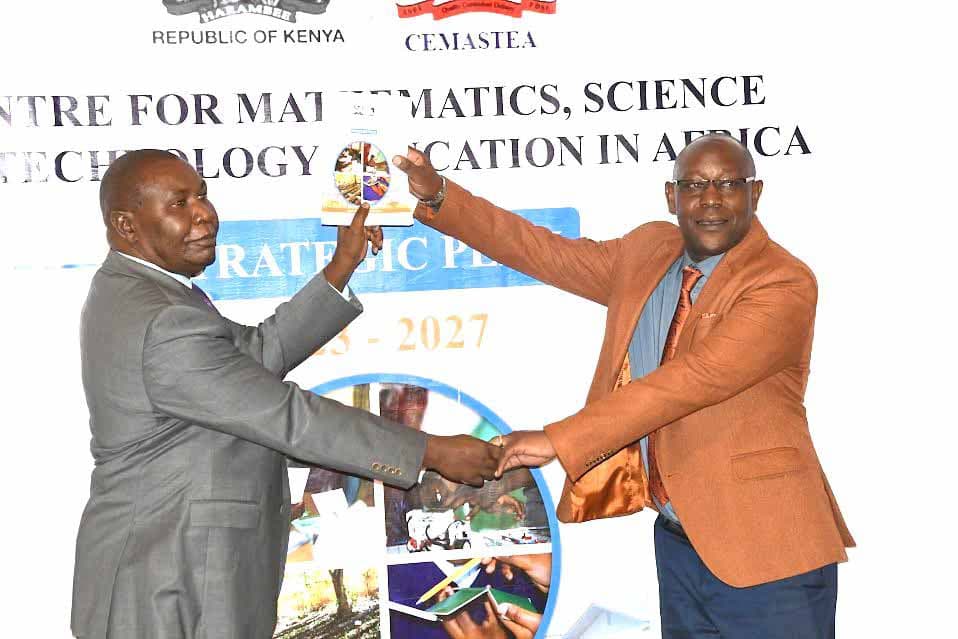 CS Machogu lauds CEMASTEA for launching 2023-2027 Strategic Plan image 1