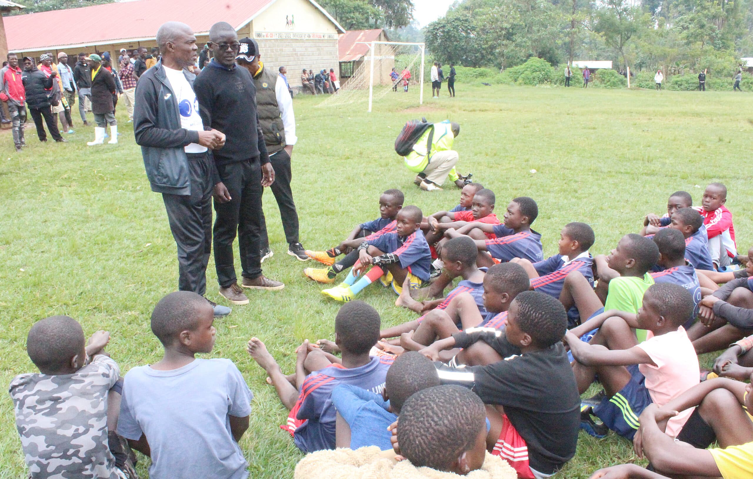 Youthful Nairobi businessman gives back by combating school dropout through sports image 2