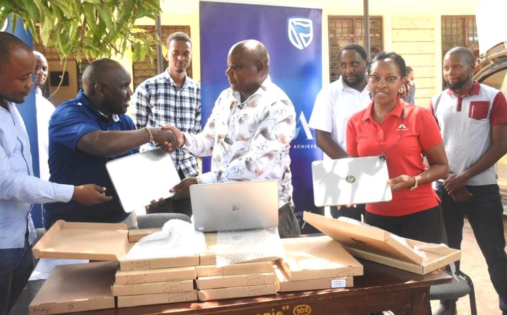 Kwale vocational center receives 60 computers to boost digital literacy