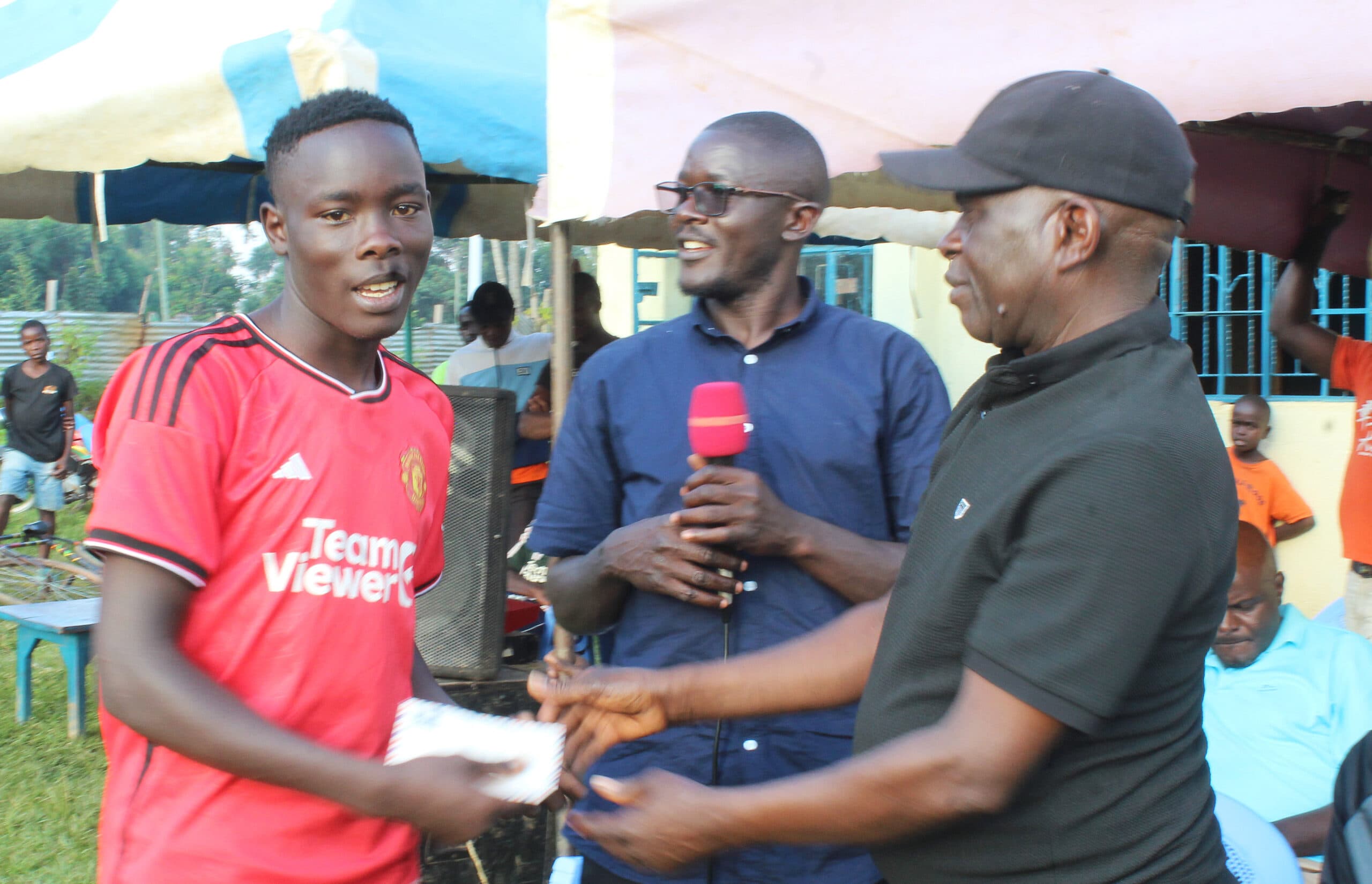 Youthful Nairobi businessman gives back by combating school dropout through sports image 1