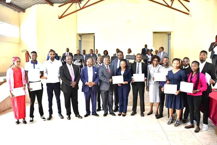 Nyeri Governor bids farewell to interns as some get permanent employment