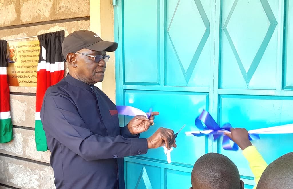 Govt launches new dormitory at special school in Nyeri image 1