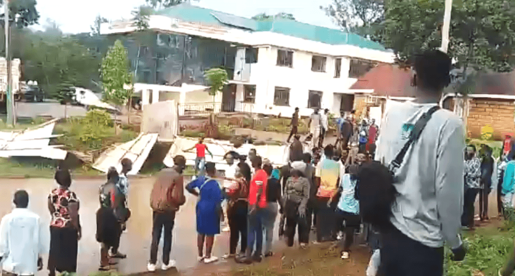 Grade 3 girl nursing severe injuries after residents stage protests in Kisii