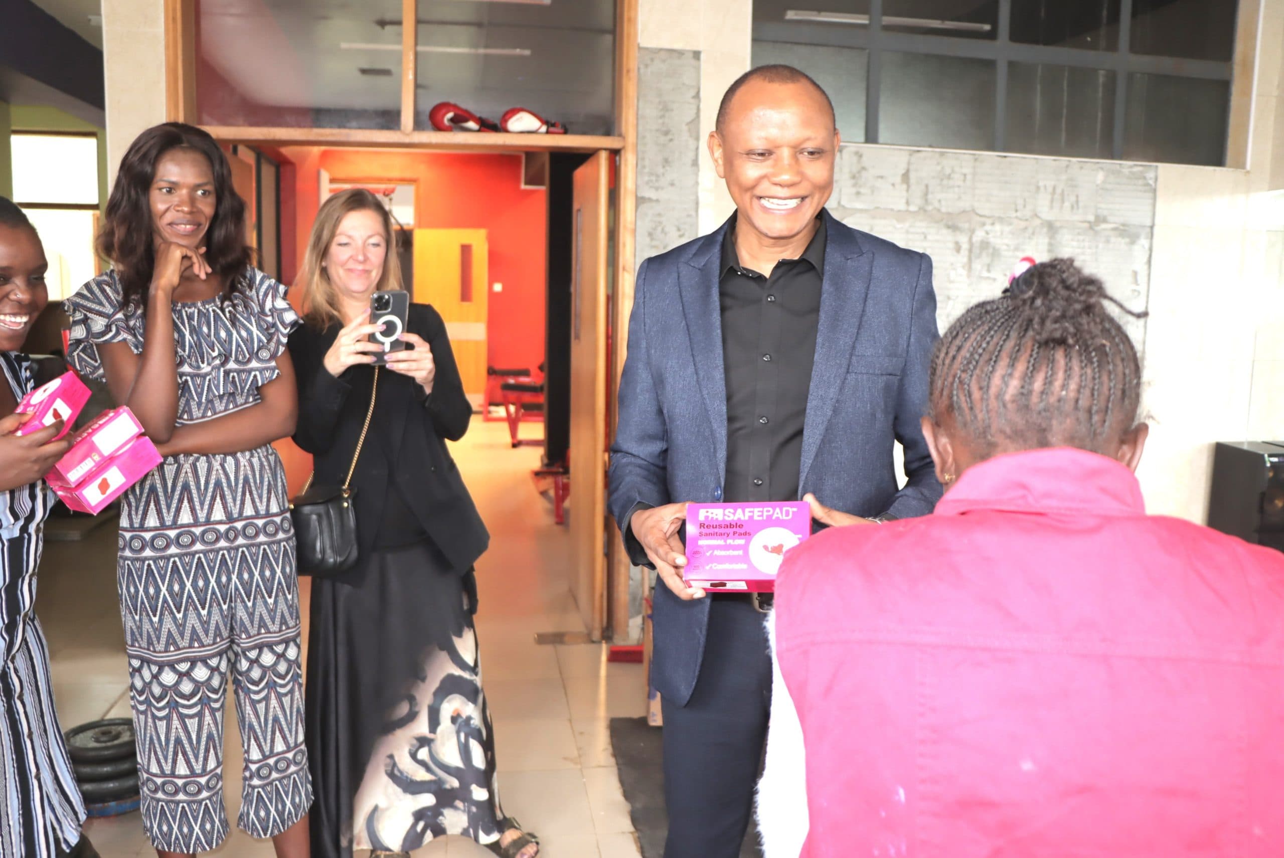 Needy girls in Kajiado get reusable sanitary pads from a global donor image 1