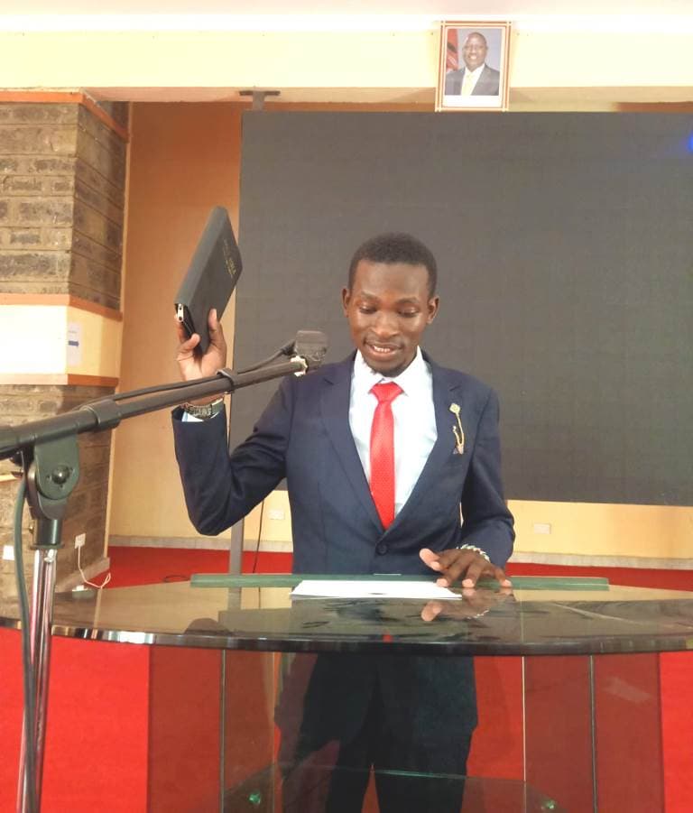 Newly elected Maasai Mara University student leaders sworn in image 2
