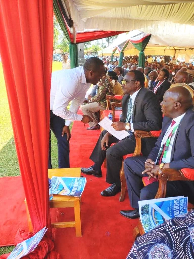 CS Ogamba donates Shs. 15 million to complete infrastructure at Riokindo Boys, Kenyenya TTC