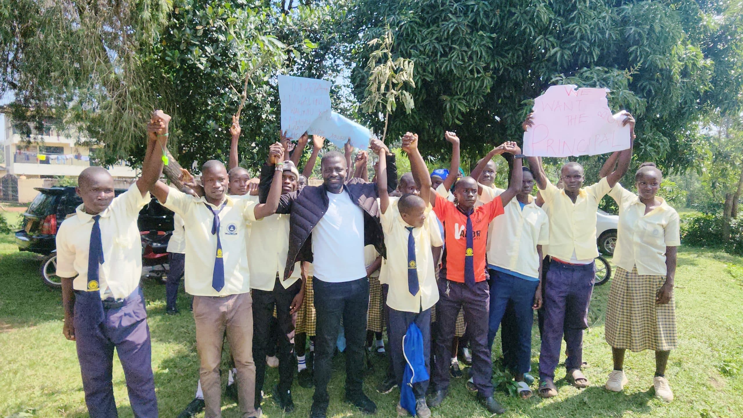 TSC pledges action after Bishop Okude Aburi students march 10km to protest 4-year lack of principal