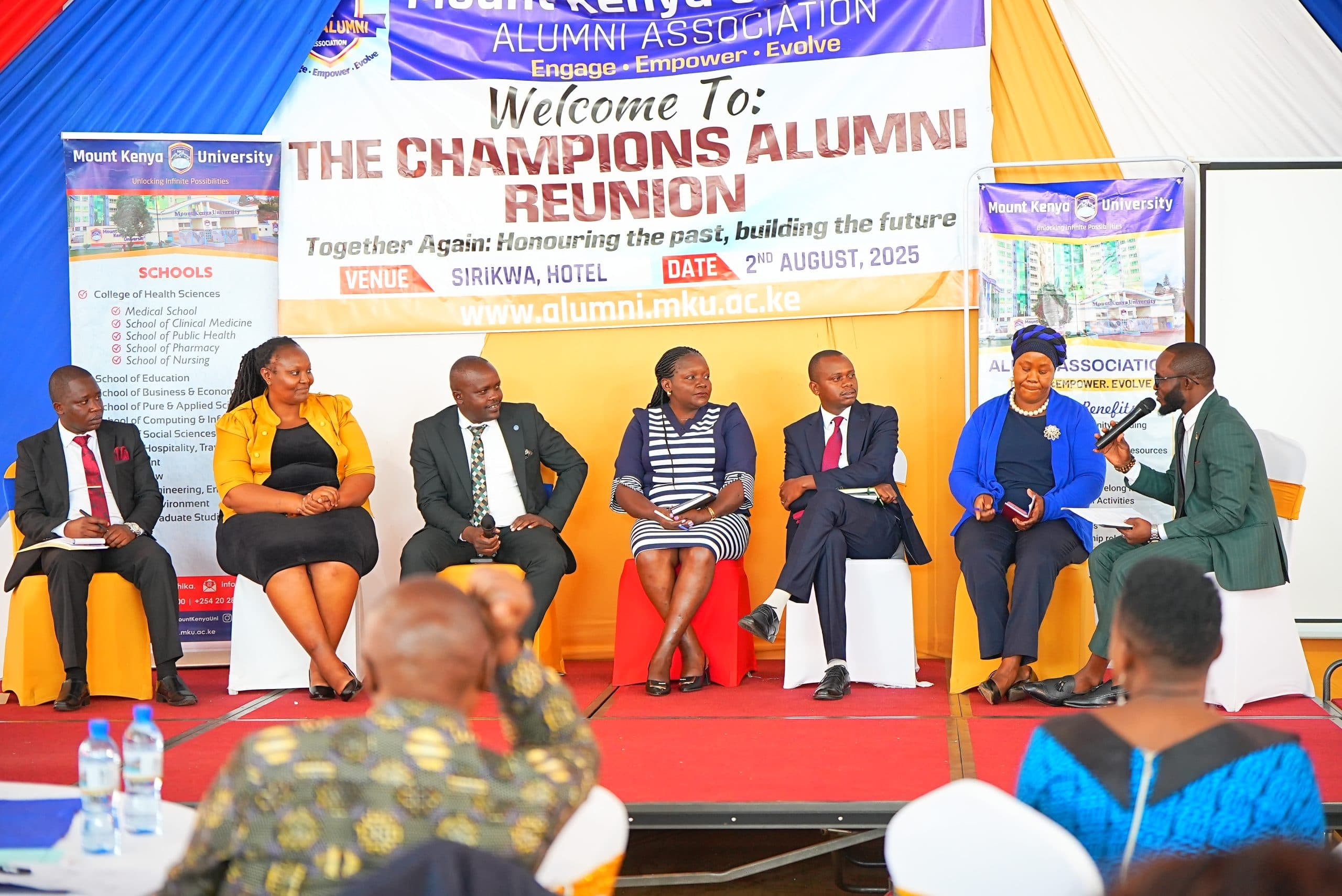 University alumni urged to mentor continuing students, offer internships and job opportunities