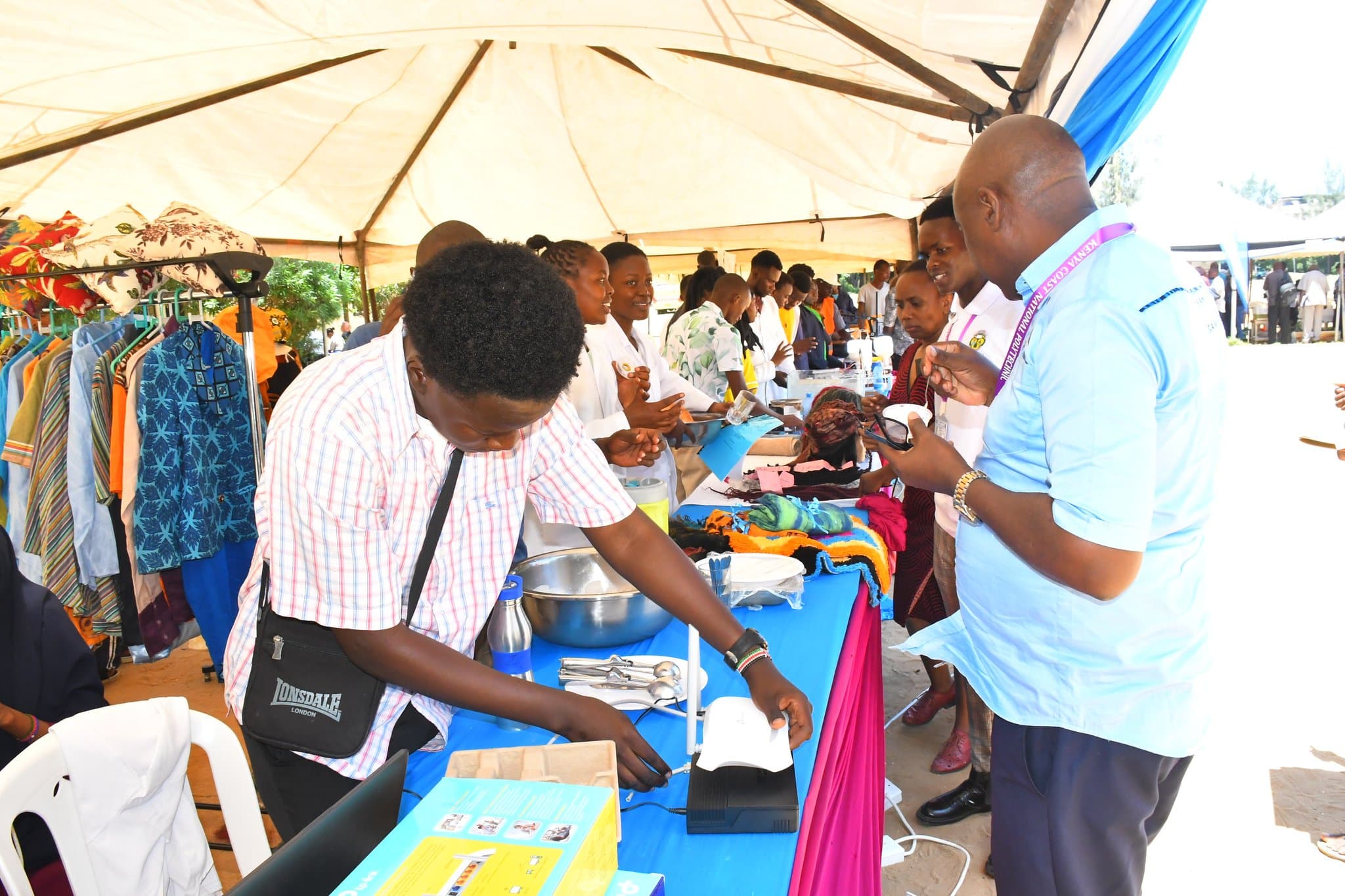 TVET trainees showcase technological innovation at KATTI Regional TVET Fair in Mombasa
