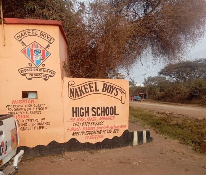 Unrest erupts at Nakeel Boys, students vandalise key school facilities before leaving