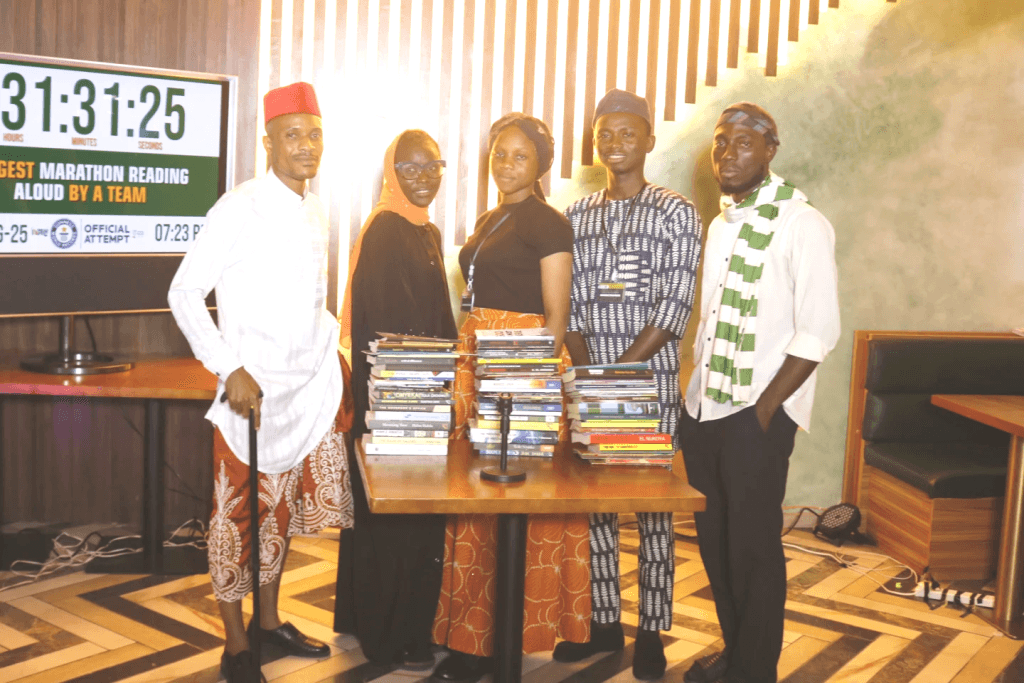 Nigerian readers chase Guinness World Record with 431-hour marathon