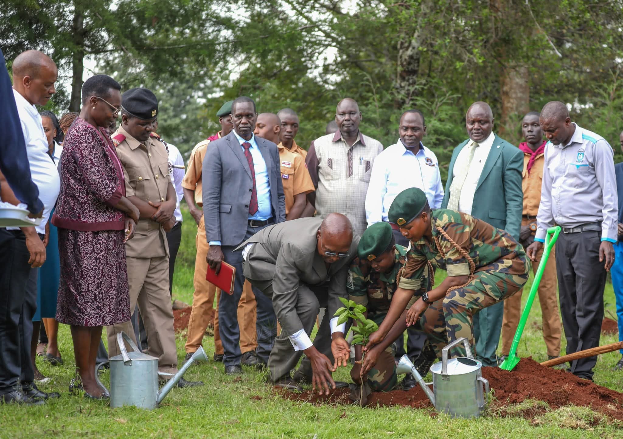 Over 2000 trees planted to commemorate World Teachers day in Baringo