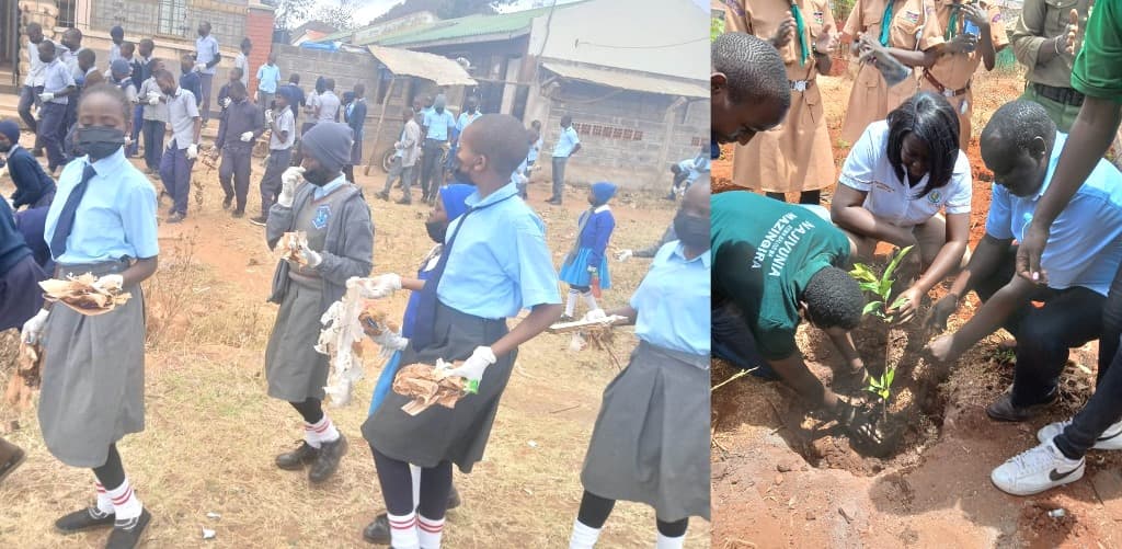Kitui celebrates World Cleanup Day with market cleanup and tree planting drive