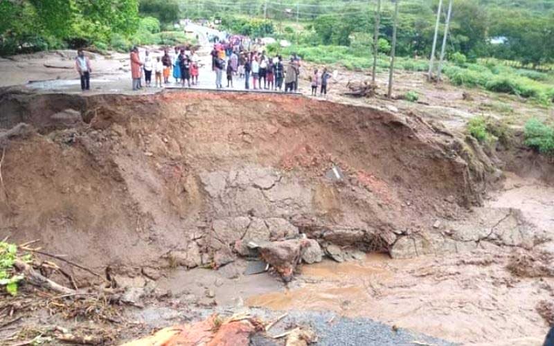 Families displaced as landslide hits Sina Village in West Pokot