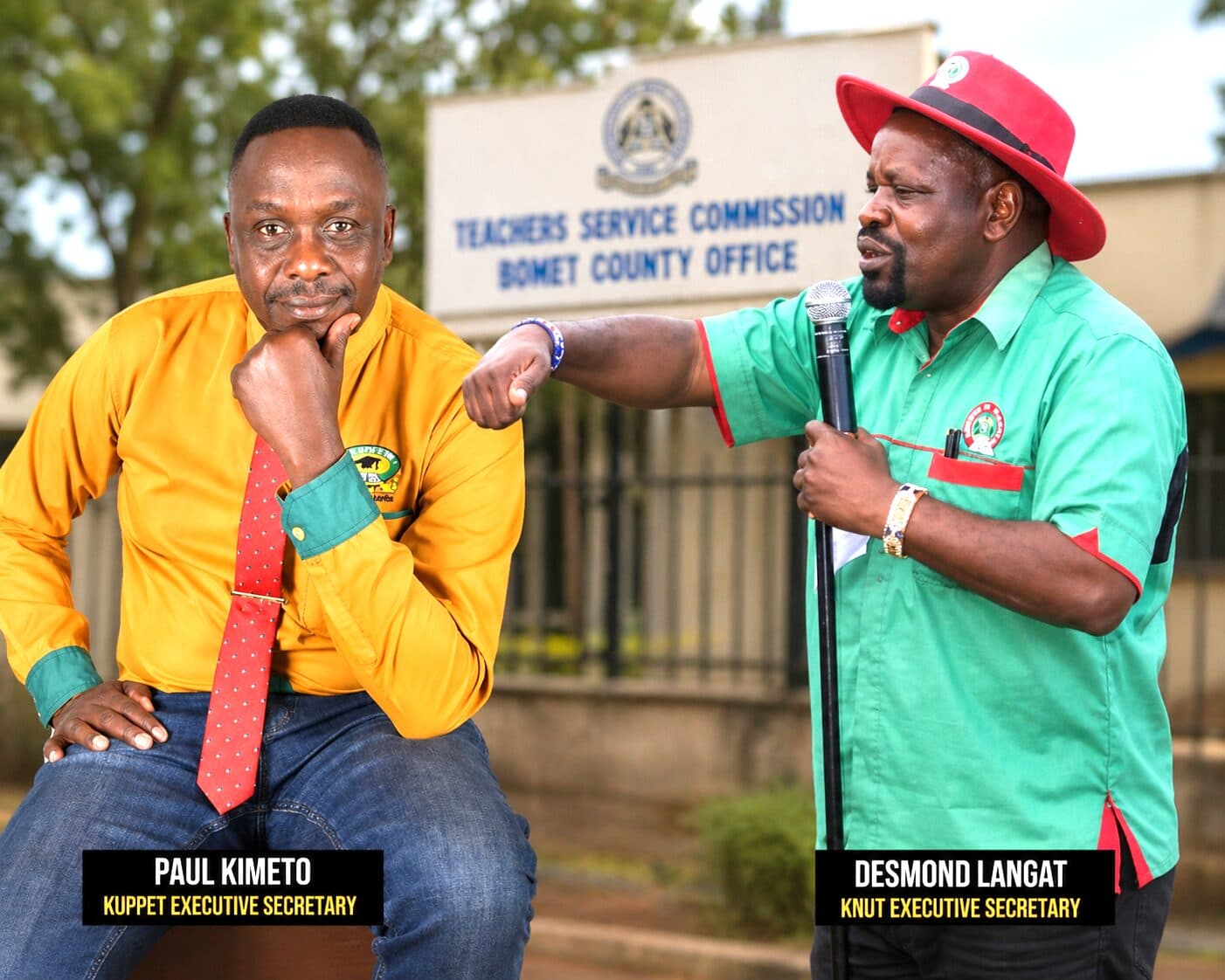 Bomet union officials protest over ‘illegal’ TSC transfers