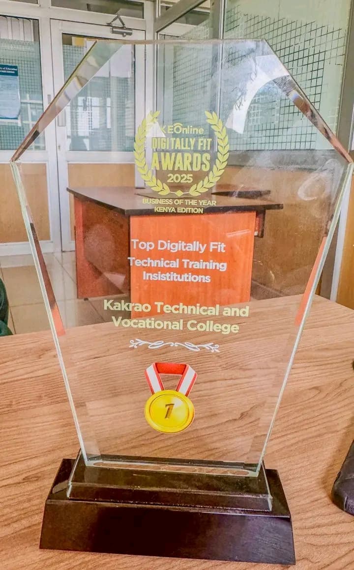 Kakrao TVC crowned Kenya’s top digitally fit technical training institution