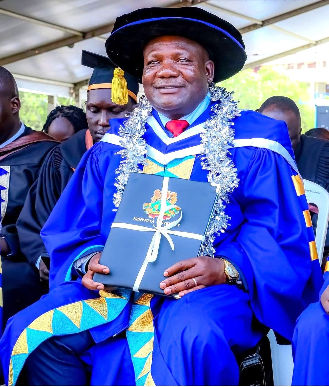 Kakamega Governor earns PhD from Kenyatta University